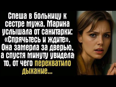 Видео: Спеша в больницу к сестре мужа, Марина услышала от санитарки: «Спрячьтесь и ждите». Она замерла...