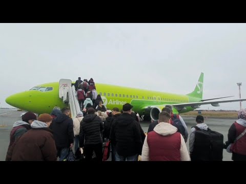 Видео: S7 Airlines, Boeing 737-800, Новосибирск - Москва