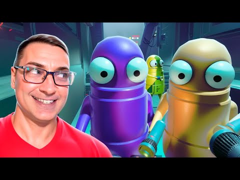 Видео: ИГРАЕМ В УГАРНУЮ ИГРУ R.E.P.O.