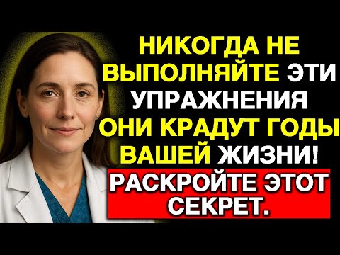 Видео: Пожилым: 3 упражнения, которые нужно ИЗБЕГАТЬ, и 3, которые ОБЯЗАТЕЛЬНО нужно выполнять!
