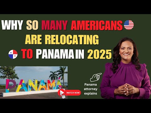 Видео: Почему так много американцев переедут в Панаму в 2025 году?