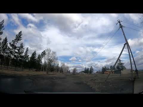 Видео: Бада из машины (главные улицы с.Бада и гарнизон) Весна 2021 года.