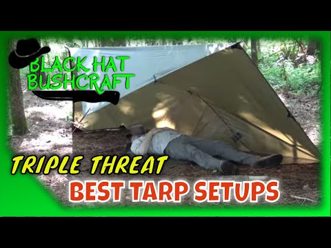 Видео: Мои лучшие 3 тентовых укрытия: лучшие варианты для кемпинга с брезентом