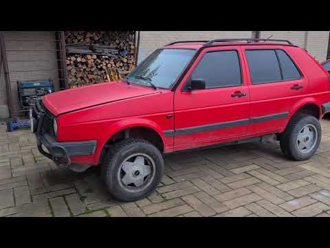 Видео: Их выпущено всего 7465 шт. VW Golf Country