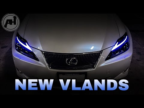 Видео: УСТАНОВКА НОВЫХ ФАРЫ VLAND НА LEXUS IS350 | Полная пошаговая установка.