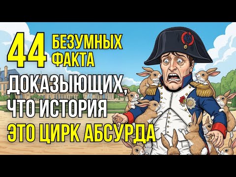 Видео: 44 исторических факта, которые звучат как ЧИСТАЯ ВЫДУМКА
