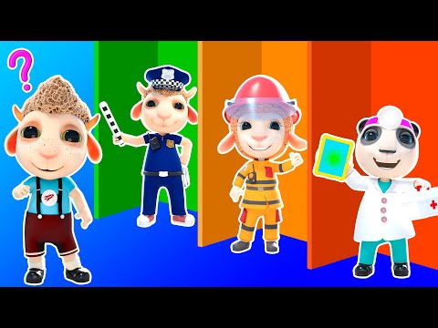 Видео: Какую Профессию Выбрать? | Смешной Мультик для Детей | Долли и Друзья