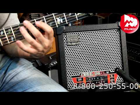 Видео: Комбик гитарный ROLAND CUBE-20XL