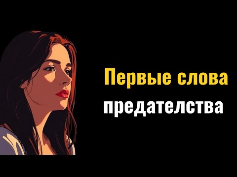 Видео: Когда женщина изменяет, это первое, что она тебе говорит