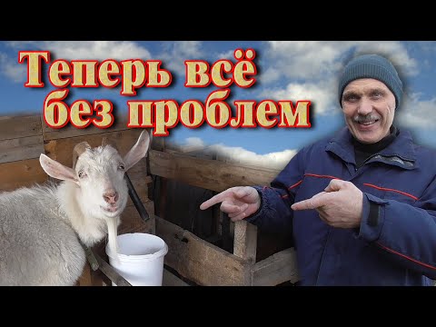 Видео: Я это сделал! Станок для дойки козы