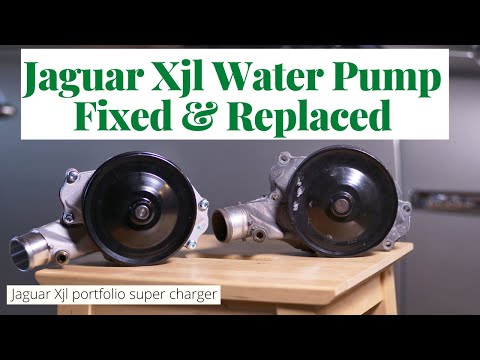 Видео: Экспертное сравнение оригинальных и неоригинальных водяных насосов для вашего Jaguar XJL
