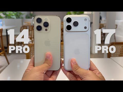 Видео: iPhone 14 Pro против iPhone 17 Pro: посмотрите это, прежде чем покупать или обновлять