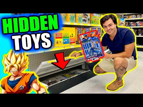 Видео: Фигурка HIDDEN MARVEL найдена под полками с игрушками на рынке TARGET и Flea Market!