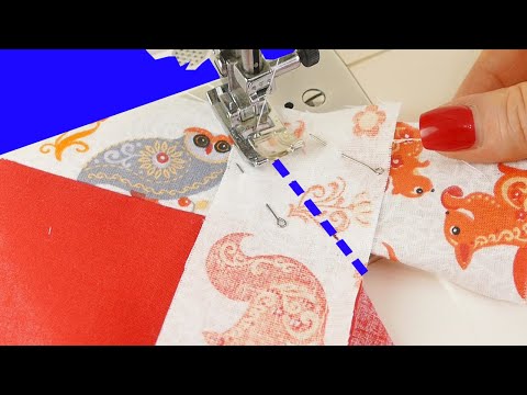 Видео: Не используйте старые методы шитья | Эти хитрые хитрости шитья помогут вам шить ровно и быстрее.