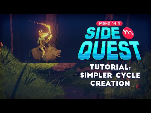 Видео: Moho 14.4 Учебник по побочным заданиям: Упрощенное создание цикла