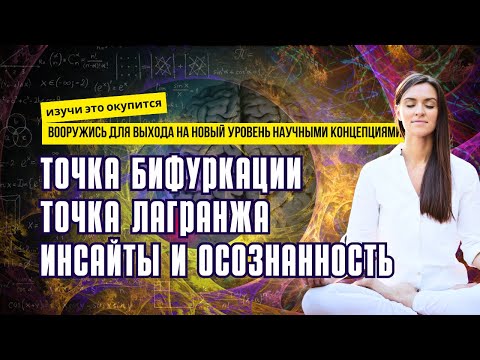 Видео: ТОЧКА БИФУРКАЦИИ ТОЧКА ЛАГРАНЖА ИНСАЙТЫ И ОСОЗНАННОСТЬ