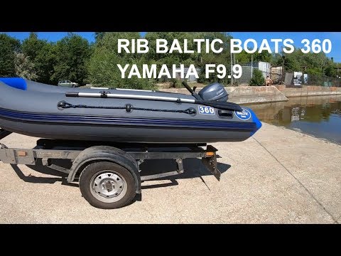 Видео: ЛОДКА RIB BALTIC BOATS 360. ТЕСТ С YAMAHA F9,9 ,ПОТЯНЕТ ЛИ ?(не обзор)