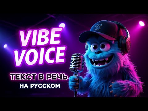 Видео: VibeVoice - Текст в Речь