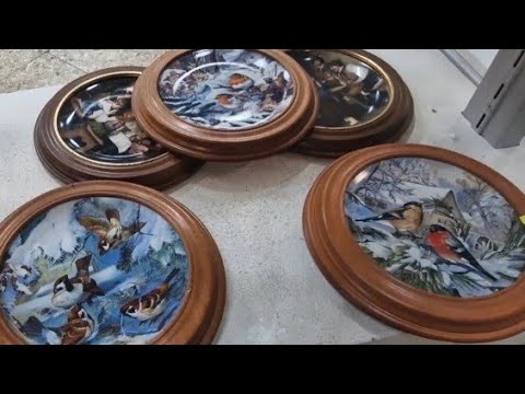 Видео: Секонд-хенд Германия барахолка базар фарфор хрусталь антик винтаж Second Hand Germany porzellan 