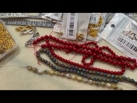 Видео: Розпаковка матеріалів для творчості. Намистини. Фурнітура. Temu. #рукоділля #jewelry #мк #розпаковка
