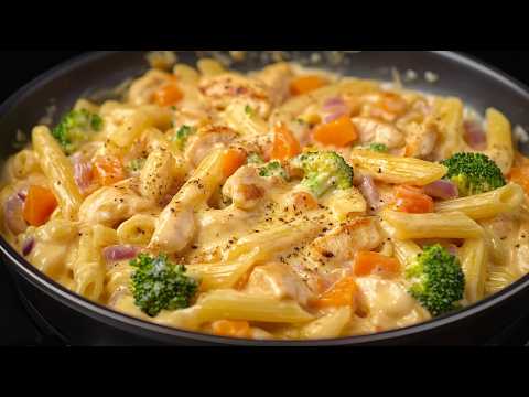 Видео: Самая вкусная паста с курицей, которую я когда-либо готовила ❗️ Простая и очень сочная!