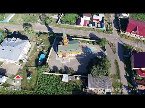 Видео: Аэросъемка села Альдермыш (Высокогорский район, Татарстан)