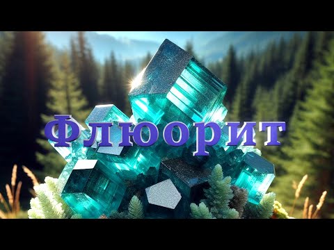 Видео: Минерал Флюорит - Самый Красочный Камень в Мире! История. Факты. Виды. Fluorite Mineral. #минералы