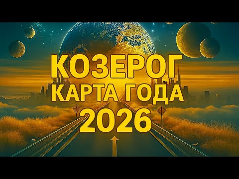 Видео: ТАРО - КАРТА 2026 ГОДА - КОЗЕРОГ - ГОРОСКОП / ГАДАНИЕ / ТАРО / 2026