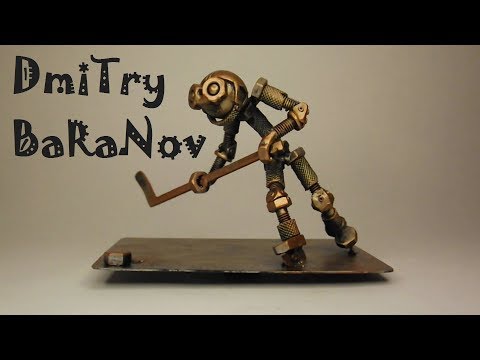 Видео: Тематические сувениры из болтов и гаек.