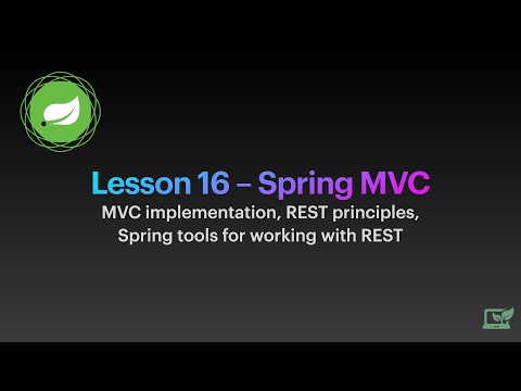Видео: Огляд принципів REST та інтрументів Spring MVC
