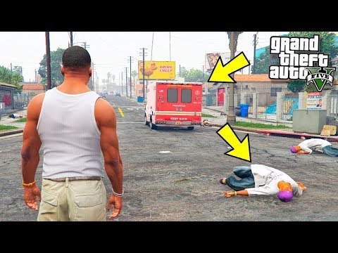 Видео: Жедел жәрдемнің ізінен ереміз! қайда барады? | GTA 5