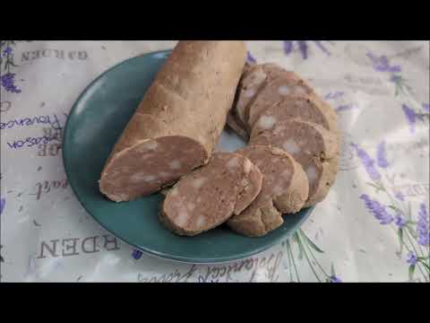 Видео: homemade liver sausage\ домашняя печёночная колбаса