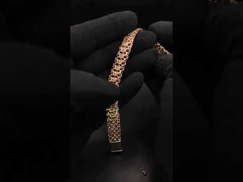 Видео: "Император" браслет выполнен из золота 585 пробы #matsonjewellery #gold #handmade #золото #ювелир