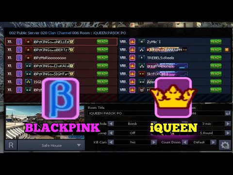 Видео: BLACKPINK против iQUEEN (Point Blank Clan War PH) BLACKPINK PBPH