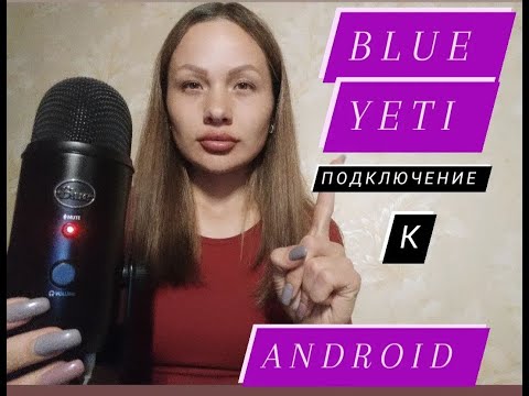 Видео: Как подключить микрофон Blue Yeti к АНДРОИДУ?