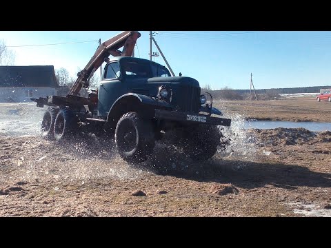 Видео: Самый мощный ЗиЛ-157 который мы видели!!! Тестируем мощный советский грузовик!