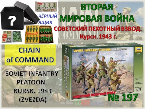 Видео: Советский пехотный взвод. Курск. 1943 год. The Soviet infantry platoon. Kursk. 1943 ("Zvezda")