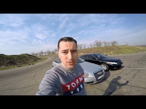 Видео: Камри 3.5  vs  Audi A6 (3,0) diesel .  Достойный заезд !!!