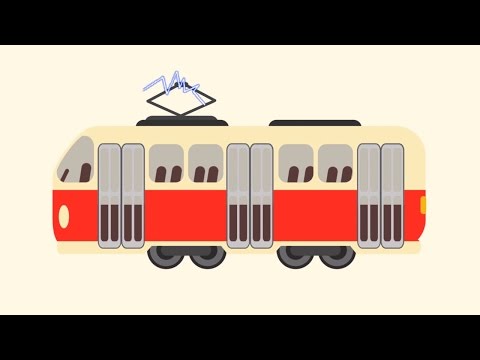 Видео: Мультик про машинки - БИБИКА! - Такси, Маршрутка, Автобус, Трамвай (Городской транспорт для детей)