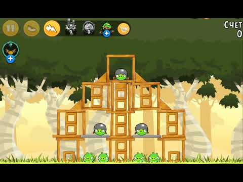 Видео: Прохождение игры angry birds seasons эпизод Durge above 1 часть
