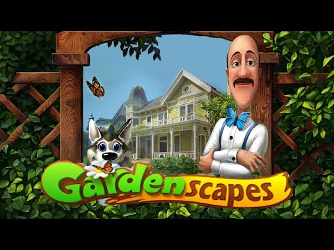 Видео: Прохождение Gardenscapes # 4 Дом на Дереве