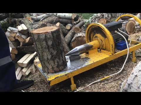 Видео: дровокол Канистры.