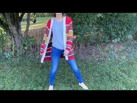 Видео: Кардиган регланом сверху МК, ч. 2 #медведьвяжет #медведьвкардигане