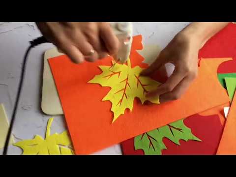 Видео: Осенний декор листья из фетра