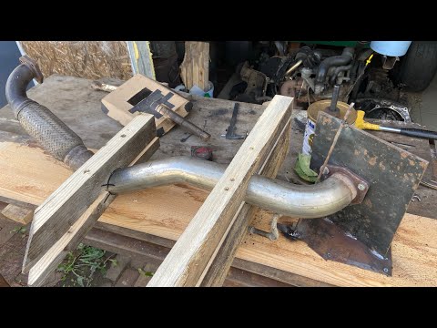 Видео: VW T4 ремонт приемной трубы AXG