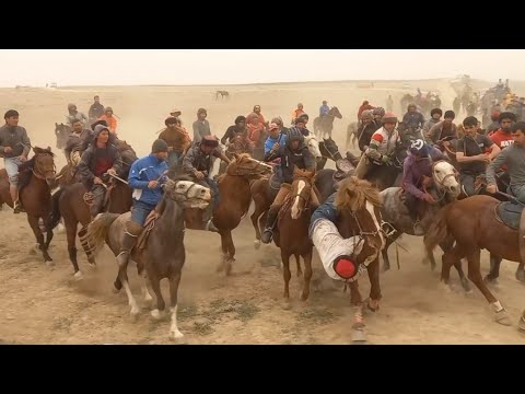Видео: Бузкашикалон баргузоргардид дар нохияи фархор дар калимакс рузи 24 март👍👍👍