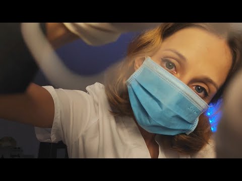 Видео: АСМР Лечение зубов у стоматолога 🦷 Чистка, пломба, осмотр / Ролевая игра до мурашек 🤤
