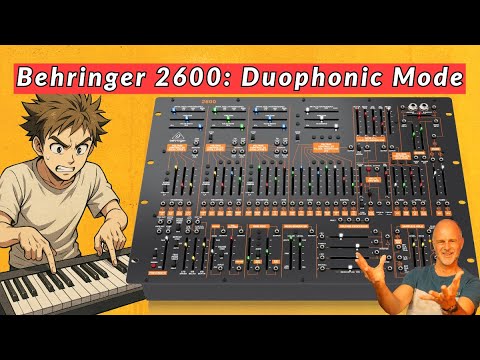 Видео: Behringer 2600 Synth: ОБЪЯСНЕНИЕ дуофонического режима!