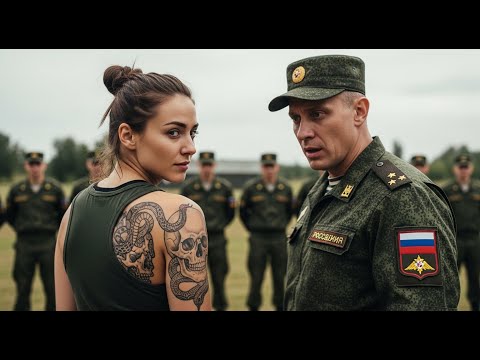 Видео: Они насмехались над ней в учебном лагере — а затем командир побледнел увидев её татуировку на спине
