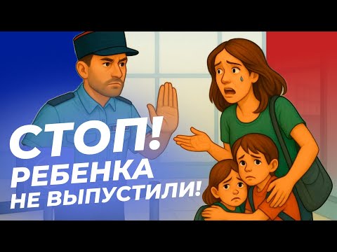 Видео: Запрет на выезд ребенка из Франции | Адвокат Алла Дюка